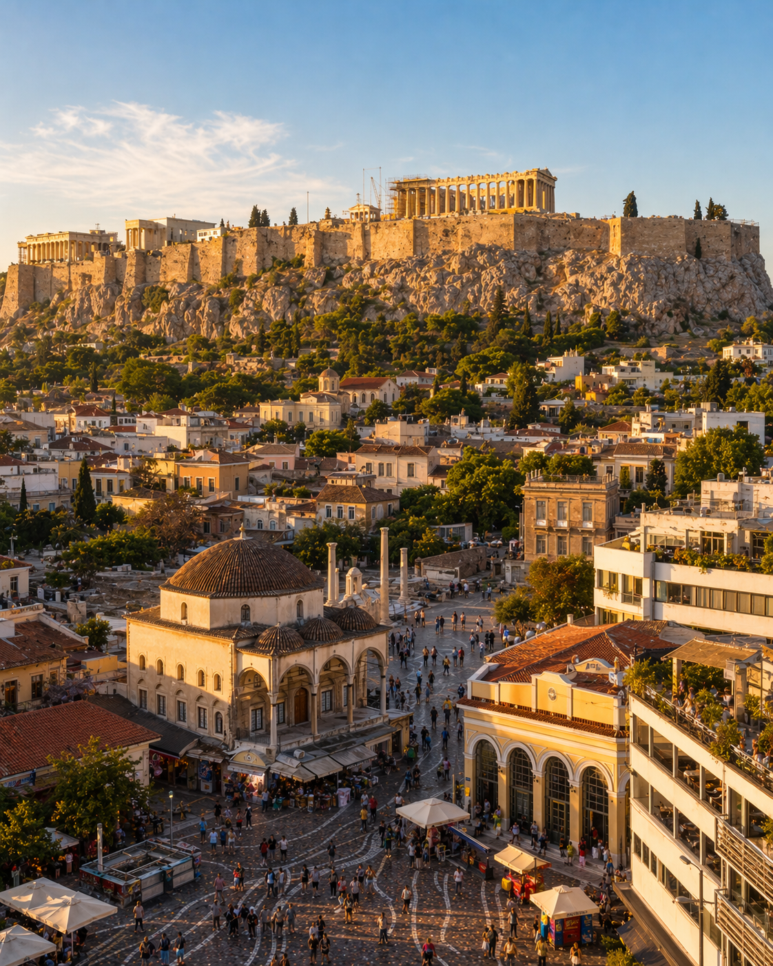 Athens family travel