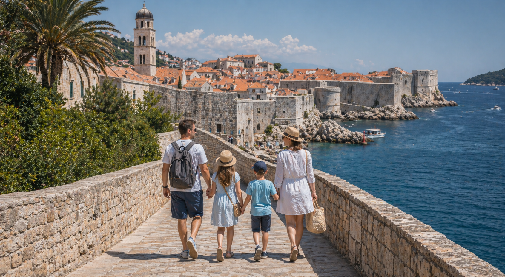 Dubrovnik family travel