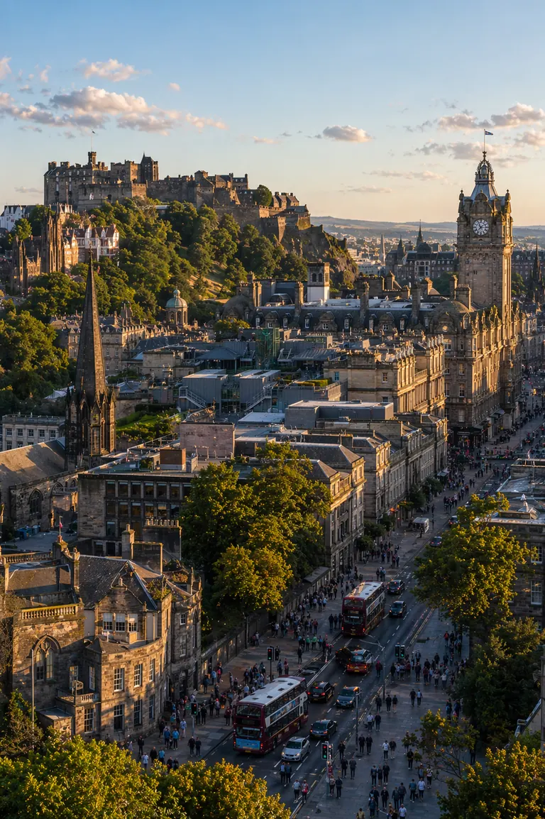 Edinburgh family travel