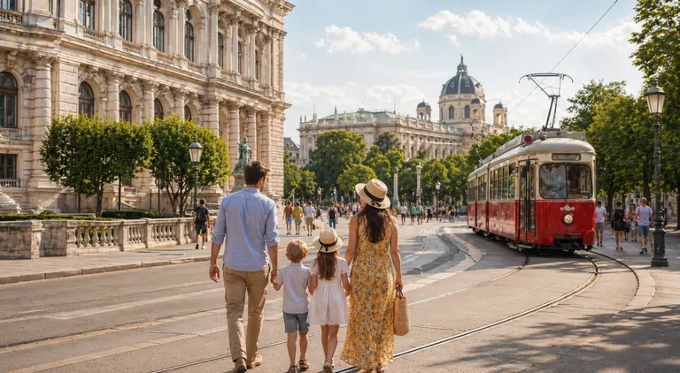 Vienna family travel